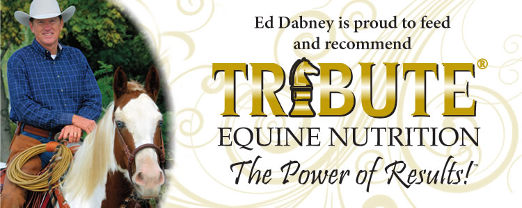 Ed Dabney endorses Tribute Equine Nutrition